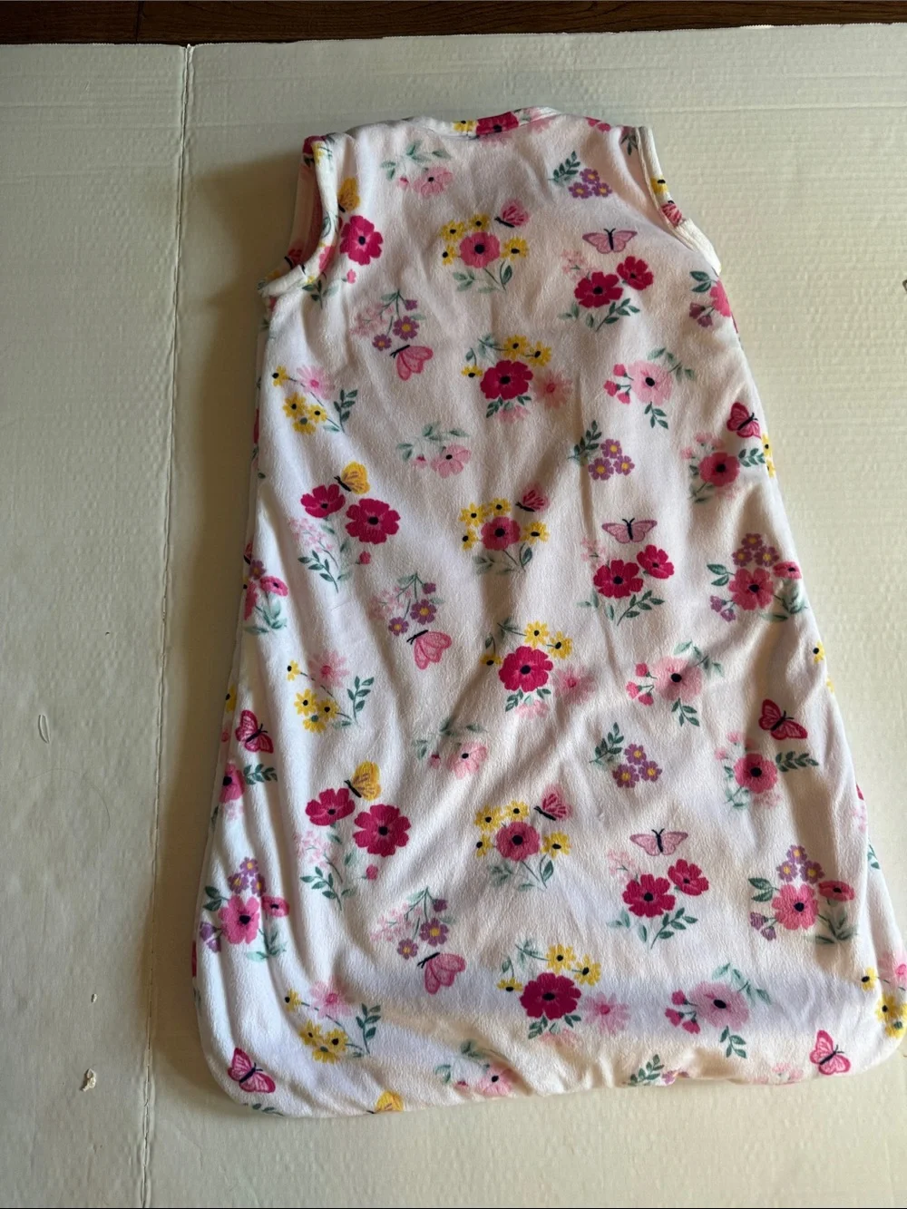 Floral Sleeveless Sleep Sack - Pink Floral